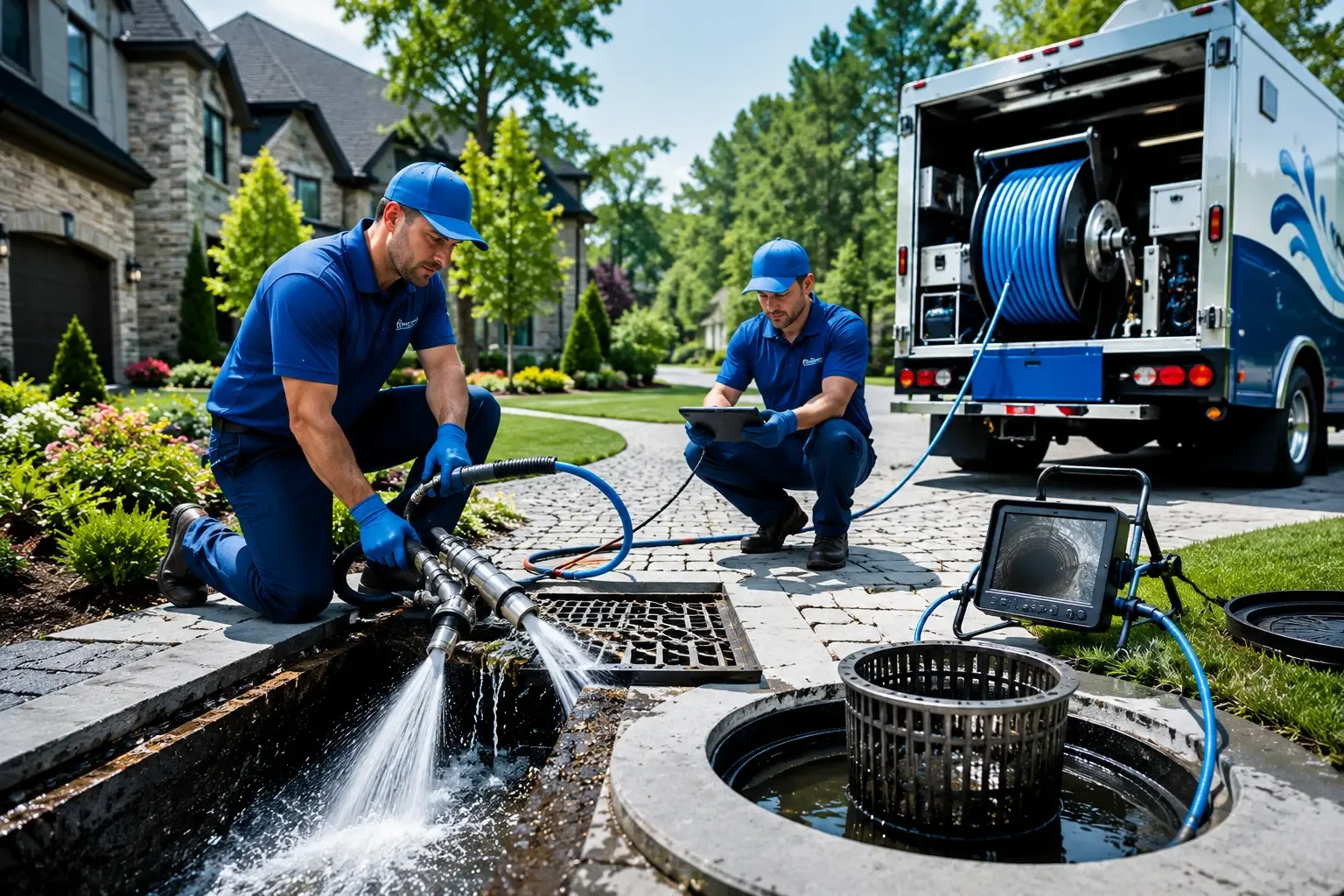Local outdoor drain cleaning professionals in North Evans, NY